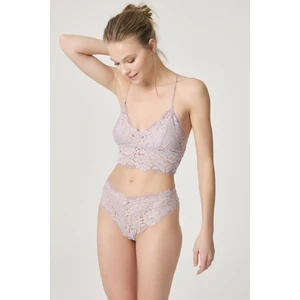 Dagi Women's Soft Lilac Guipure Bralette