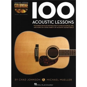 Hal Leonard Chad Johnson/Michael Mueller: 100 Acoustic Lessons Noty