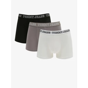 Tommy Jeans Boxerky 3 ks Černá