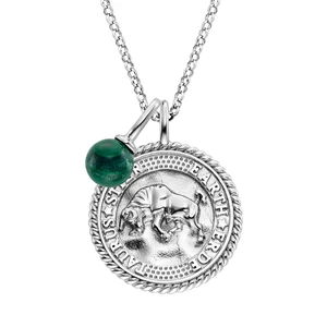 Engelsrufer Stříbrný náhrdelník Býk ERN-TAURUS-MLZI (řetízek, přívěsek)