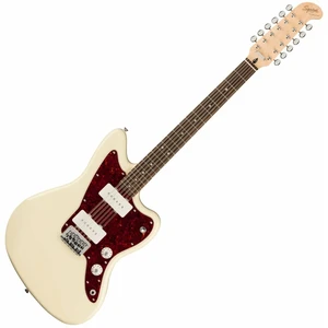 Fender Squier Paranormal Jazzmaster XII Olympic White Guitarra electrica