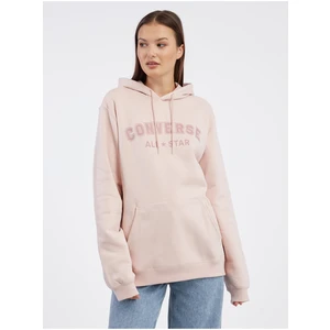 Light Pink Unisex Hoodie Converse Go-To Wordmark - Men