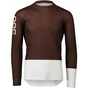 POC MTB Pure LS Jersey Axinite Brown/Hydrogen White L Maillot