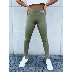 SIMPLE LIFE womens sports leggings green Dstreet