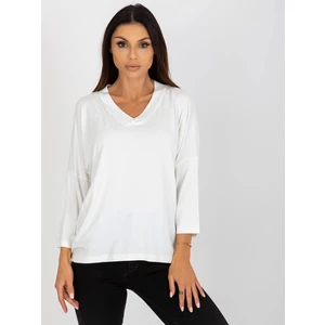 Ecru Ladies Basic Viscose Blouse