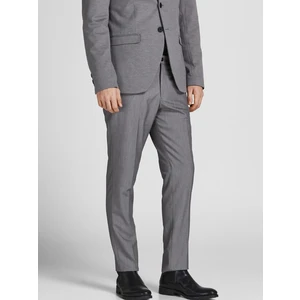 Grey Mens Suit Pants Jack & Jones Franco - Mens