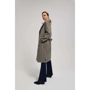 Coat with belt