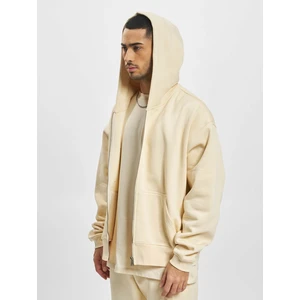 DEF Zipper Hoody Beige