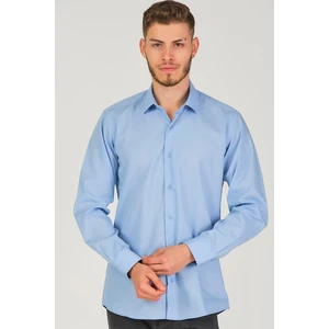 G726 DEWBERRY MEN'S SHIRT-BLUE