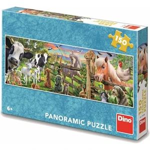 Dino Puzzle Fermă 150 de piese