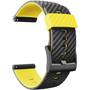 4wrist Řemínek pro Suunto 7, Suunto 9, 9 Baro a Spartan Sport - Yellow/Black