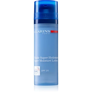 Clarins Men Super Moisture Lotion hydratačné mlieko pre mladistvý vzhľad SPF 20 50 ml