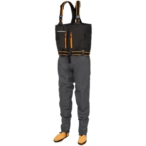 Savage gear brodící kalhoty sg8 chest zip wader - l 42-44