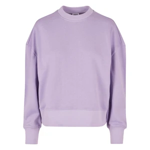 Women's Oversized Terry Crewneck Lilac