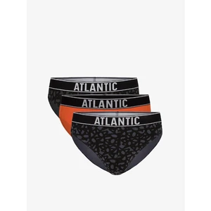 Classic men's briefs ATLANTIC 3Pack - multicolored