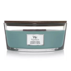 WoodWick Vonná sviečka loď Evergreen Cashmere 453,6 g