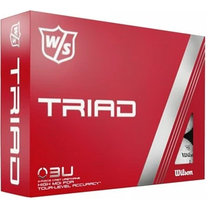 Wilson Staff Triad White Standard Golfové míčky