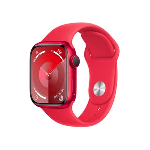 Apple Watch S9/41mm/PRODUCT RED/Sport Band/PRODUCT RED/-S/M