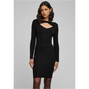 Women's Cut Out Dress Black