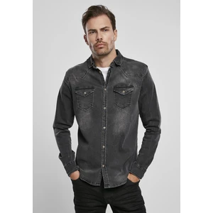 Riley Denimshirt Black