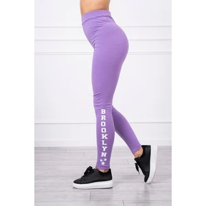 Pants leggings Brooklyn purple