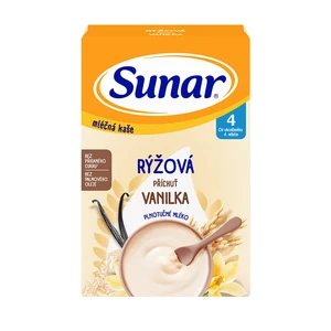 SUNAR mliečna kaša ryžová vanilková 210 g