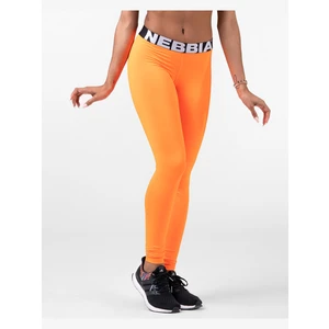 Nebbia Squat Hero Scrunch Butt Leggings Orange M