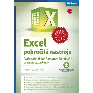 Excel 2016 a 2019 - pokročilé nástroje, Laurenčík Marek