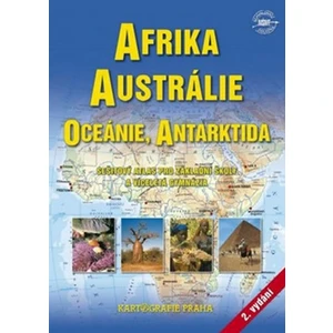 Afrika, Austrálie, Oceánie, Antarktida