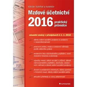 Mzdové účetnictví 2016 -- praktický průvodce [E-kniha]