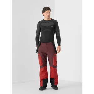 4F MEN'S SKI TROUSERS SPMN005 Červená M