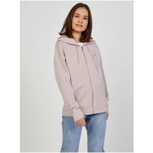 Old Pink Women's Zipper Sweatshirt Tommy Hilfiger - Women