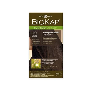 Biokap NUTRICOLOR DELICATO - farba na vlasy - 4.00 Hnedá prirodzená 140 ml