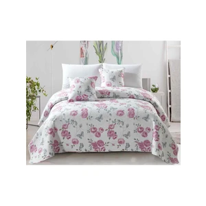 Edoti Quilted bedspread with roses Calmia A536