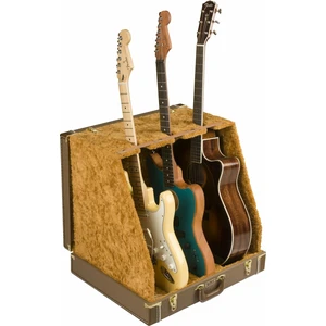 Fender Classic Series Case Stand 3 Brown Több gitárállvány