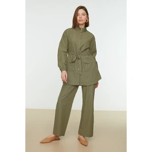 Trendyol Two-Piece Set - Khaki - Relaxed fit