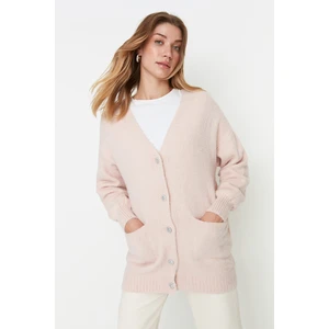 Trendyol Cardigan - Pink - Regular fit