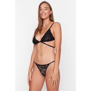 Trendyol Underwear Set - Black - Ajouré