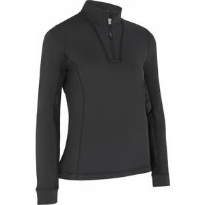 Callaway Womens Solid Sun Protection 1/4 Zip Caviar XL