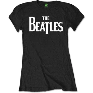 The Beatles Tricou Drop T Logo Negru M