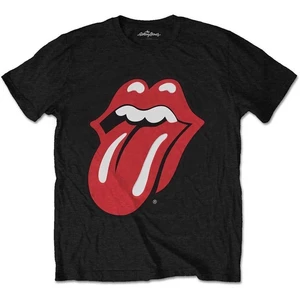 The Rolling Stones Tricou Classic Tongue Negru L