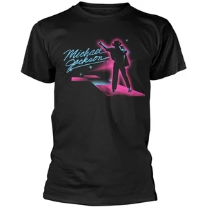 Michael Jackson Tricou Neon Negru L