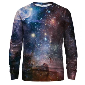 Bittersweet Paris Unisex's Purple Galaxy Sweater S-Pc Bsp040 Purple