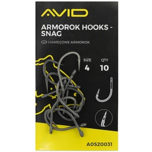 Avid carp háčky armorok hooks snag - 2