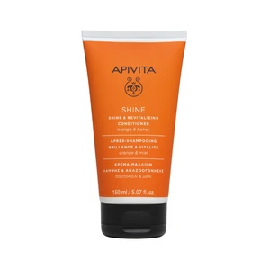 Apivita Holistic Hair Care Orange & Honey revitalizačný kondicionér pre rozžiarenie mdlých vlasov 150 ml