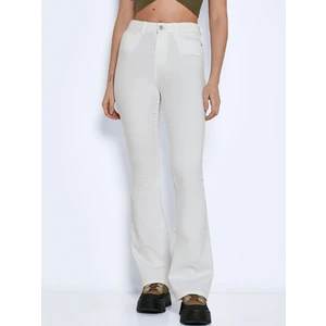 White Women Flared Jeans Noisy May Sallie - Women