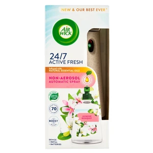 Air Wick Active Fresh Jasmine Bouquet automatický osvěžovač vzduchu s náplní 228 ml