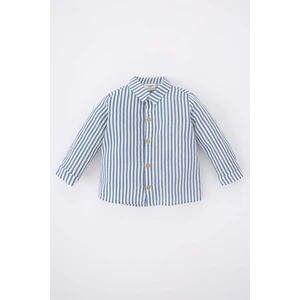 DEFACTO Baby Boy Shirt Collar Long Sleeve Shirt