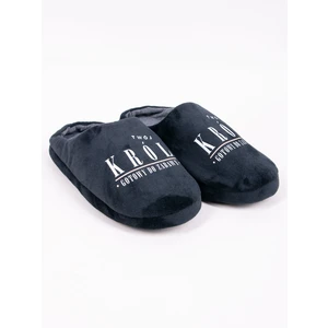 Pantofole da uomo Yoclub Yoclub_Men's_Slippers_OKL-0114F-3400_Black