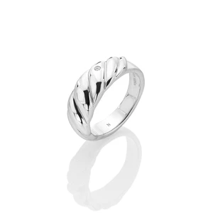 Hot Diamonds Elegantný strieborný prsteň s diamantom Most Loved DR239 54 mm